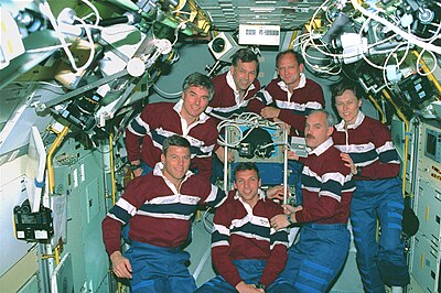 For which mission did Merbold serve as the backup astronaut?
