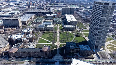 What was the original name of the University of Illinois Chicago?