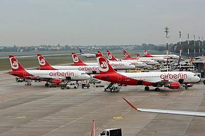 Which alliance was Air Berlin a member of?