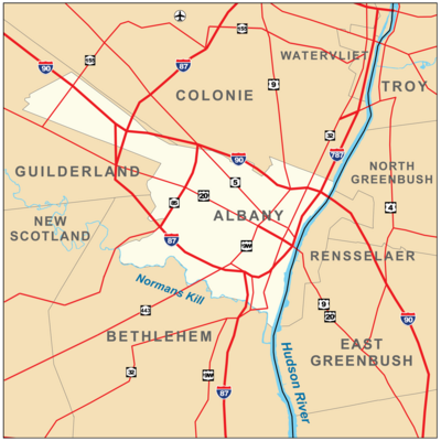 How many households are there in Albany? [br] (information updated in 2020)