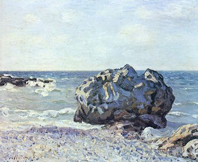 In contrast to his contemporaries, what fulfilled Sisley's artistic needs?