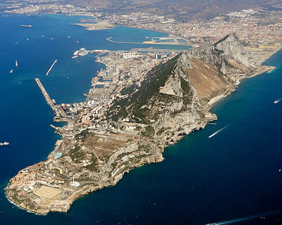 What is Gibraltar's Internet top-level domain extension?