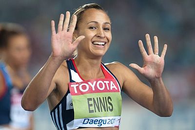 What title was Jessica Ennis-Hill awarded in 2017?