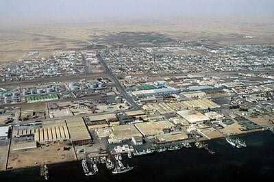 Which of the following cities or administrative bodies are twinned to Walvis Bay?[br](Select 2 answers)