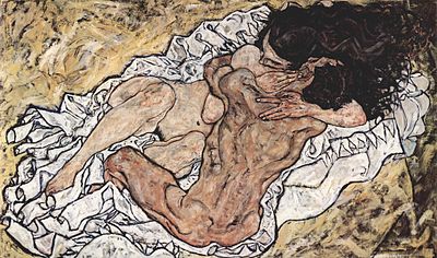 What major war affected Schiele's career?