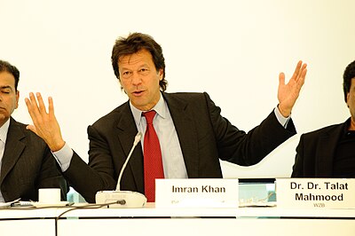Could you select Imran Khan's most well-known occupations? [br](Select 2 answers)