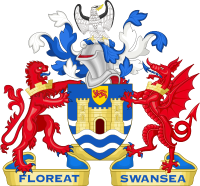 What is the rank of Swansea in terms of size among cities in the United Kingdom?