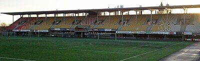 What is the name of the stadium where KuPS plays its home matches?