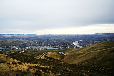 In which year did Lewiston become the first capital of the Idaho Territory?