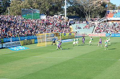 Can you tell me what league Perth Glory FC played in or has played in?