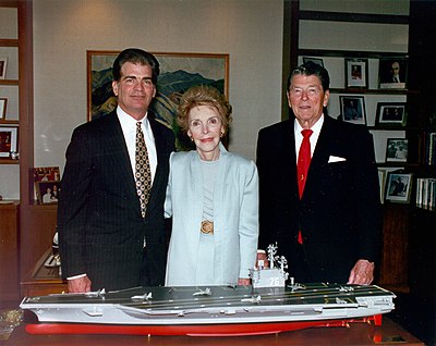 When did Ronald Reagan receive the Honorary Citizen Of Vilnius?
