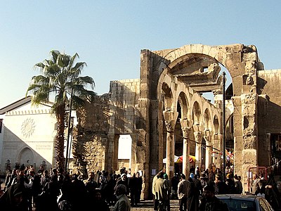Which empire conquered Damascus in 1516?
