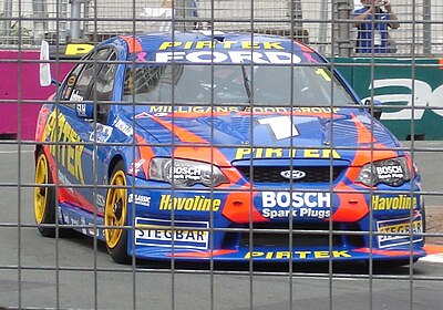 How many times did Ambrose win the Australian V8 Supercar series' championship?