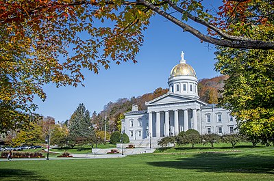 In which year was Montpelier, Vermont, established as the capital city of Vermont?