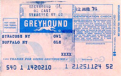 How many stations does Greyhound Lines serve?