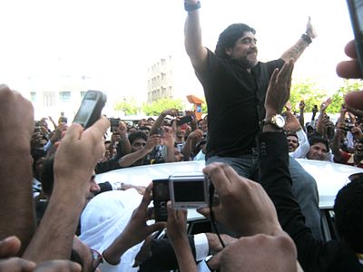 Which events did Diego Maradona participate in?