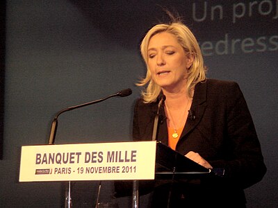 What is Marine Le Pen's stance on immigration?