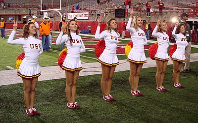 In what year was the USC Trojans football program formed?