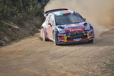 In which racing series did Sébastien Loeb score four wins and finish fourth overall for his own team, Sébastien Loeb Racing?