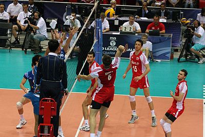 Who is the most capped player for the Poland men's national volleyball team?