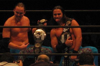 Which faction did The Young Bucks join in New Japan Pro-Wrestling?