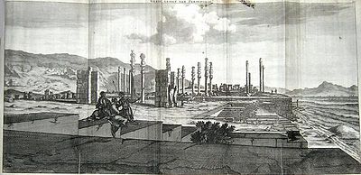 What is the earliest date for the remains of Persepolis?
