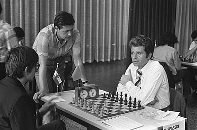 Where did Spassky's famous 1972 match occur against Fischer?