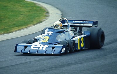 Which engine powered Tyrrell Racing's final win in 1983?