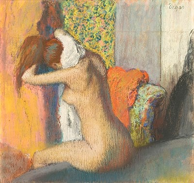 What setting did Degas often avoid that many Impressionists preferred?