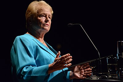What year did Brundtland resign as Prime Minister for the last time?
