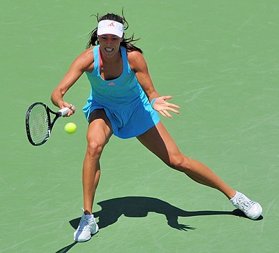 Which reporter included Ana Ivanovic in the list of "Top 100 Greatest Players Ever"?