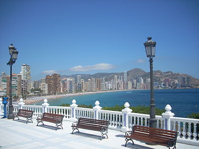 What feature is Benidorm's nightlife known for?