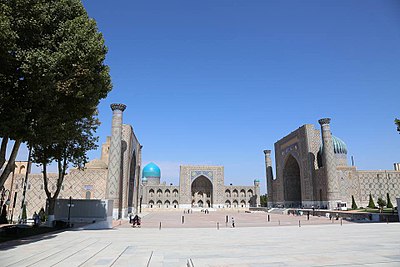 What is the primary dialect of the Persian language spoken in Samarkand?