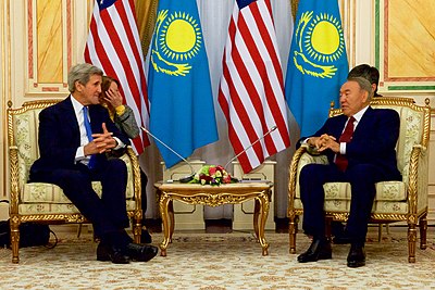 Where was Nursultan Nazarbayev born?