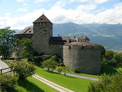 What is the most prominent landmark of Vaduz?