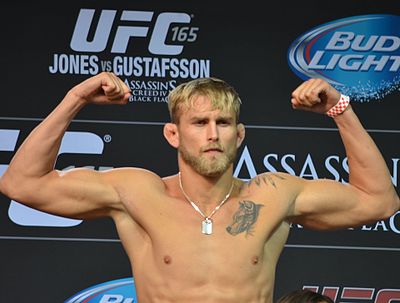 Which organization does Gustafsson fight for?