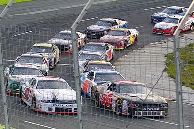 What type of car does NASCAR primarily race?