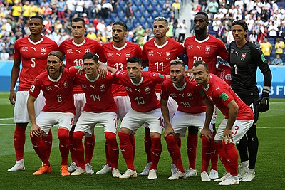 Which team eliminated Switzerland from the 2006 FIFA World Cup?