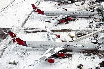 What type of bankruptcy protection did Virgin Atlantic file for in 2020?