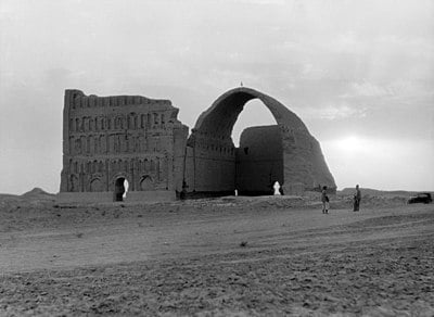 When did Ctesiphon serve as the capital of the Sasanian Empire?
