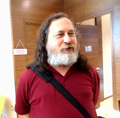 What does Richard Stallman refer to as "digital restrictions management"?