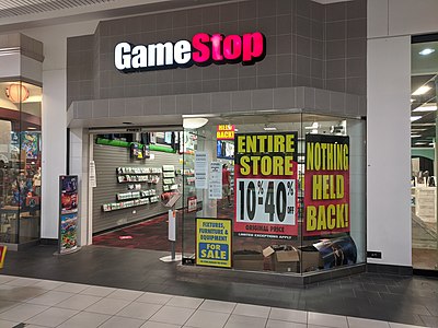 What type of merchandise does GameStop primarily sell?