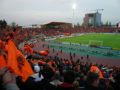 Which city was FC Shakhtar Donetsk originally based in?