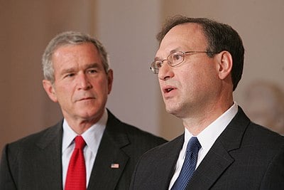 What role did Alito serve in before joining the SCOTUS?