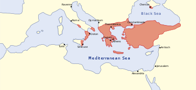 Which event in 1204 severely weakened the Byzantine Empire?