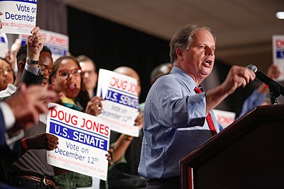 What rights did Doug Jones support?