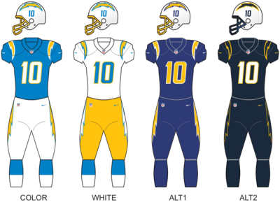 Which sport are Los Angeles Chargers predominantly associated with?