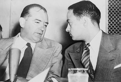Which branch of the military did Joseph McCarthy serve in?