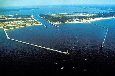 What is Muskegon a popular destination for?