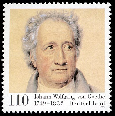 When was Johann Wolfgang Von Goethe awarded the [url class="tippy_vc" href="#1713384"]Merit Order Of The Bavarian Crown[/url]?
